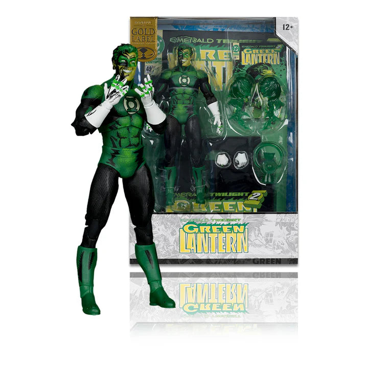DC Multiverse 7In Cover Recreation Green Lantern Emerald Twilight Action Figure