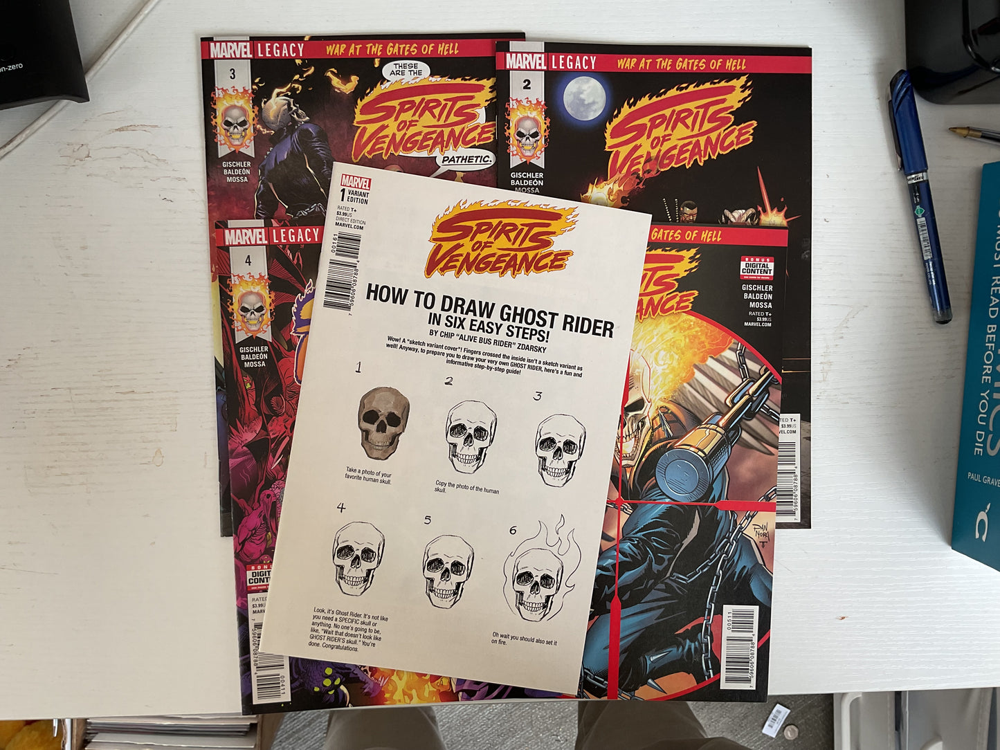 Spirits Of Vengeance #1-5 2017 Marvel Comics Complete Series Mixed Covers