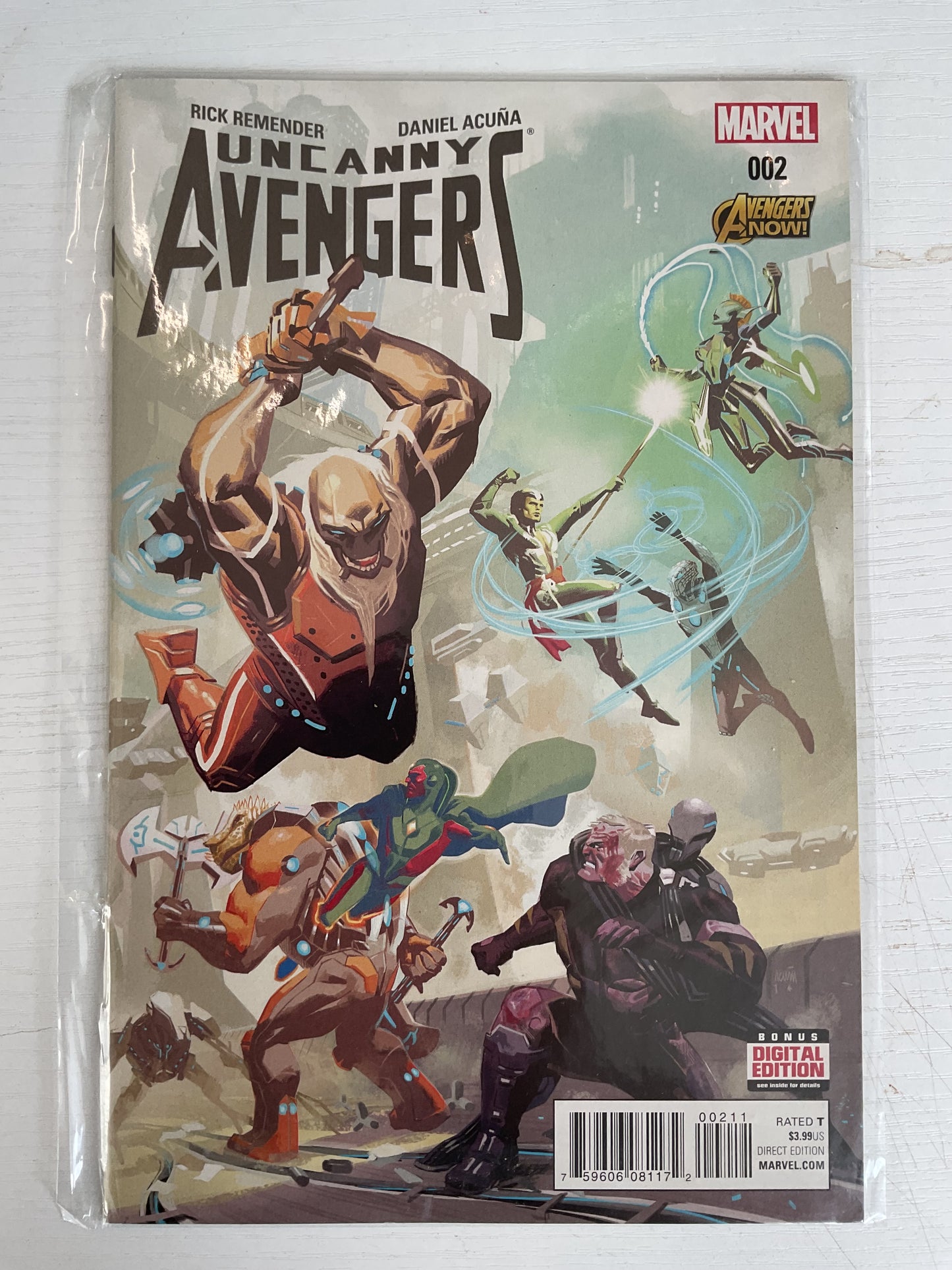 Uncanny Avengers #2 2015 Marvel Comics