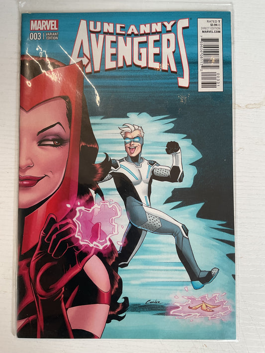 Uncanny Avengers #3 2015 Marvel Comics Conner Variant