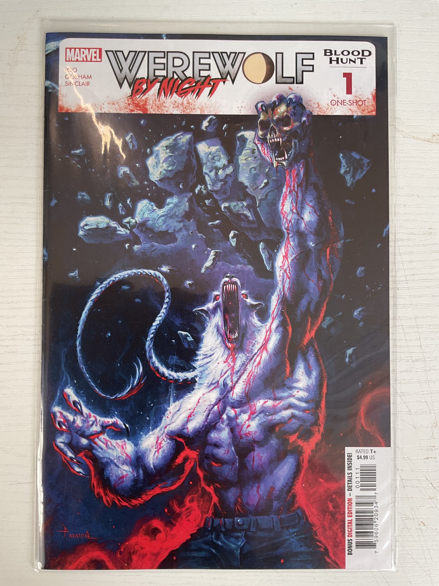 Werewolf By Night Blood Hunt #1 2024 Marvel Comics