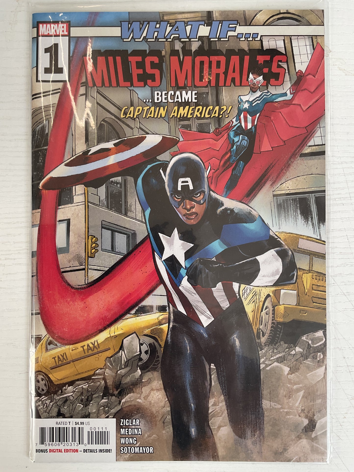 What If Miles Morales #1 2022 Marvel Comics Captain America