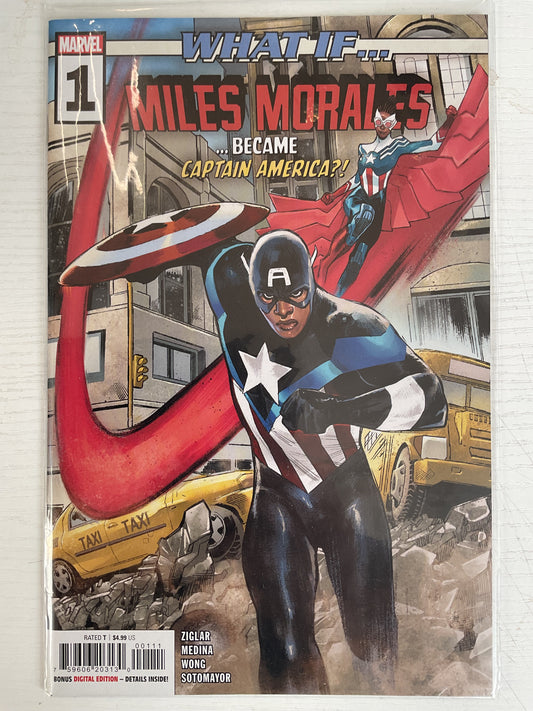 What If Miles Morales #1 2022 Marvel Comics Captain America