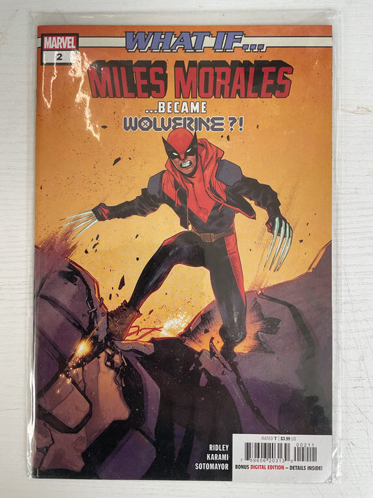 What If Miles Morales #2 2022 Marvel Comics Wolverine
