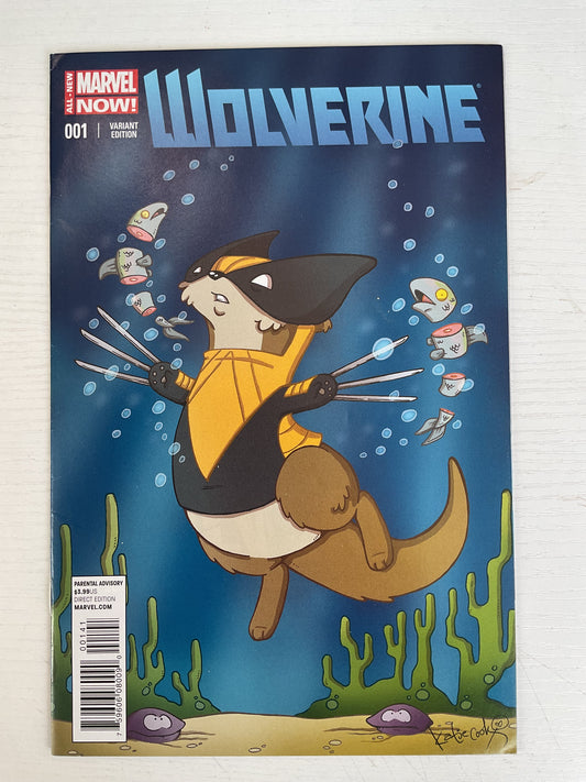 Wolverine #1 2014 Marvel Comics Cook Animal Variant