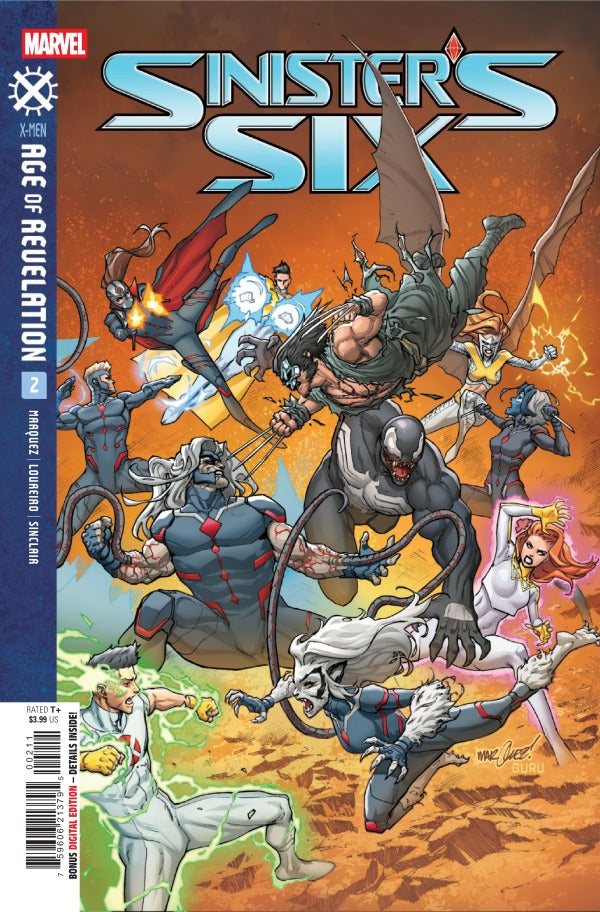 (Sub) Sinister’s Six #2 2025 Marvel Comics Age Of Revelation