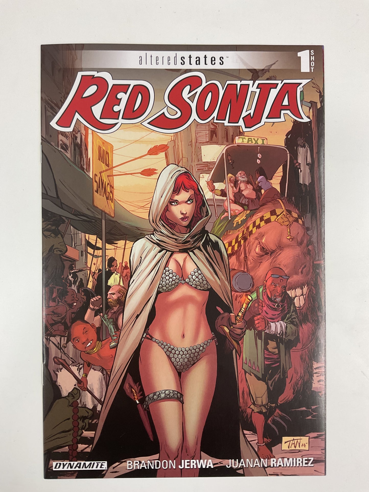 Altered States Red Sonja #1 2015 Dynamite Entertainment