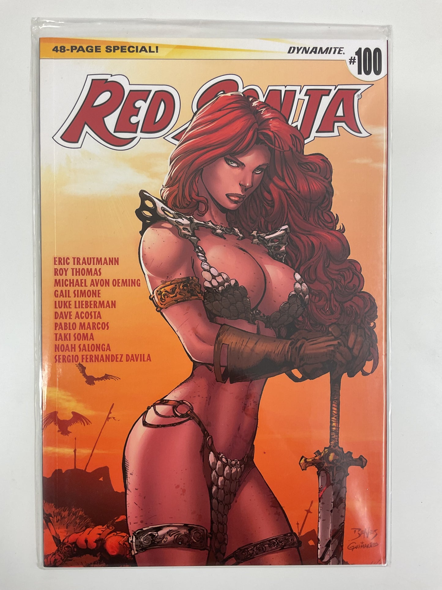 Red Sonja #100 2015 Dynamite Entertainment