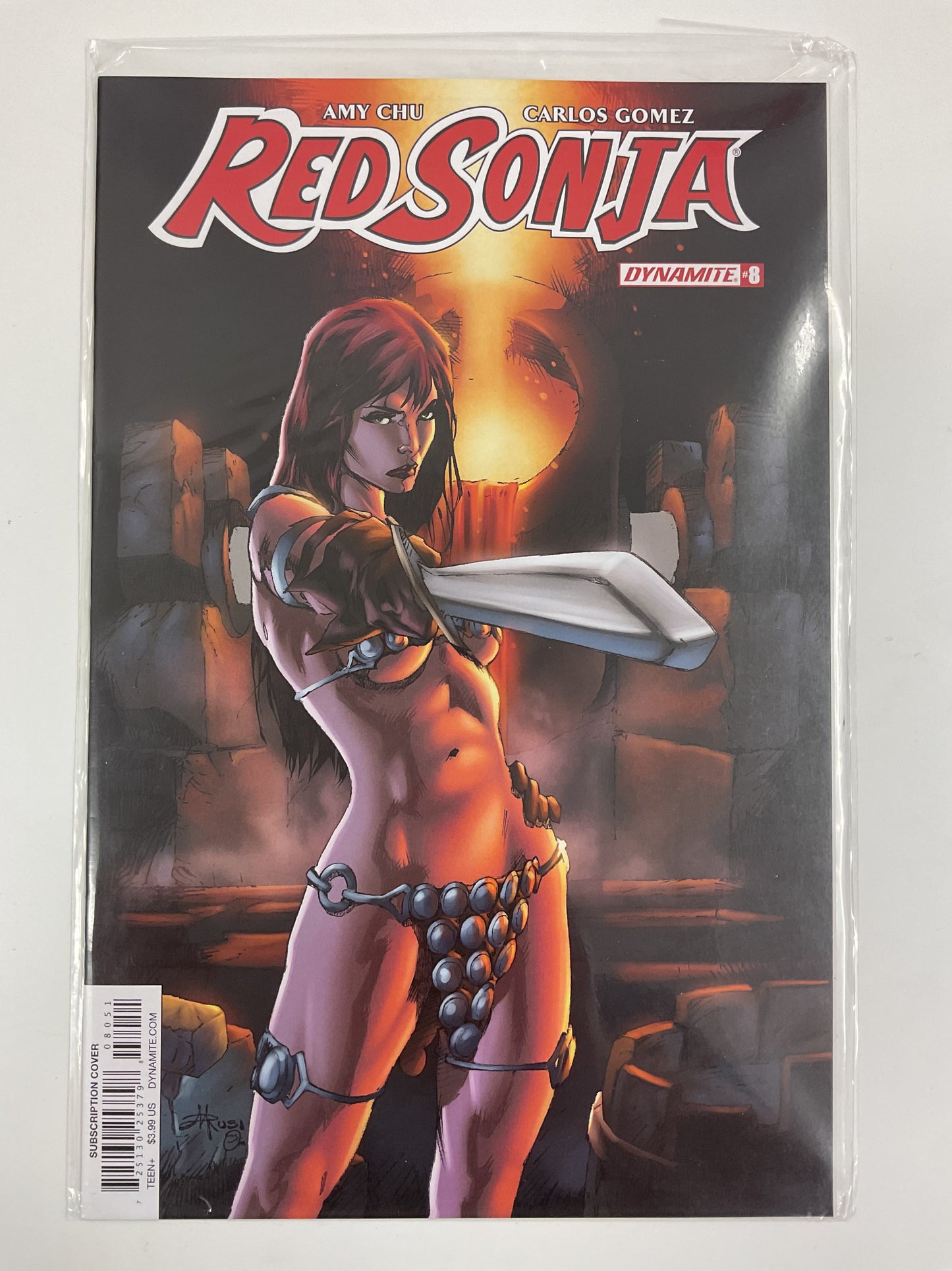 Red Sonja #8 2017 Dynamite Entertainment Rubi
