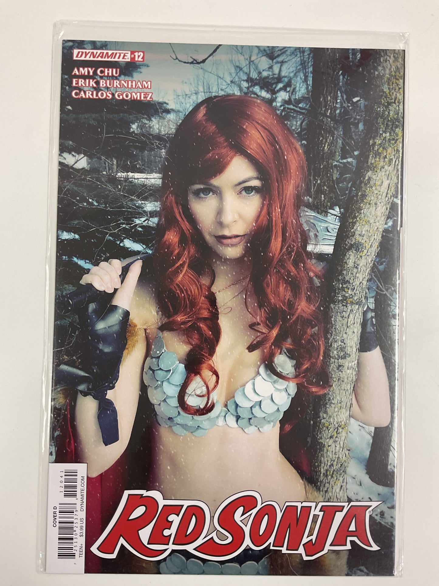 Red Sonja #12 2018 Dynamite Entertainment Cosplay Cover