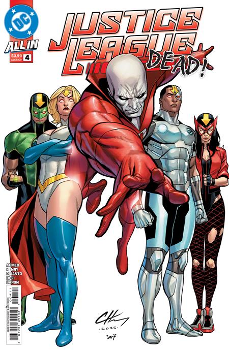 Justice League Red #4 2025 DC Comics