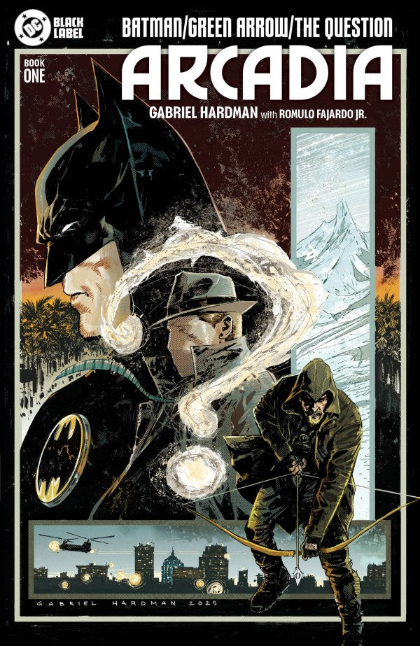 Batman/Green Arrow/The Question Arcadia #1 2025 DC Comics Black Label