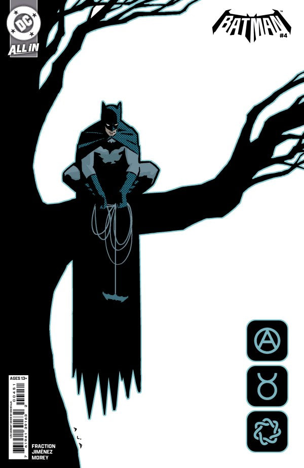 Batman #4 2025 DC Comics 1:25 Aja Variant