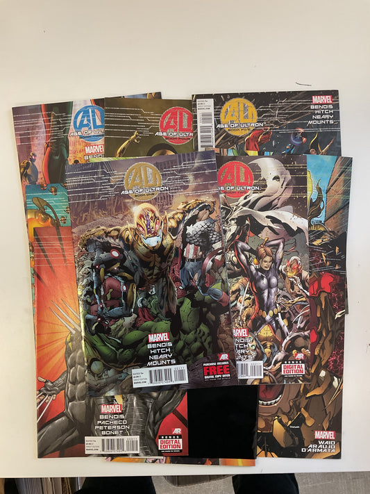 Age Of Ultron #1-10 + #10.AI 2013/2014 Marvel Comics Complete Series