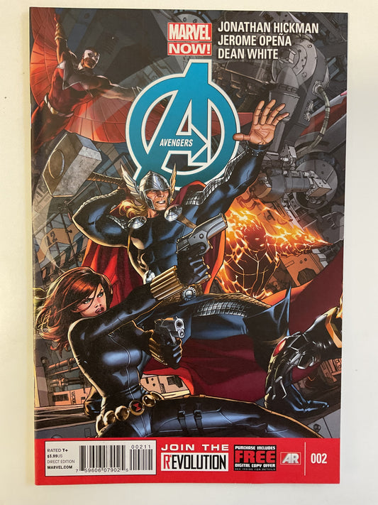 Avengers #2 2012 Marvel Comics