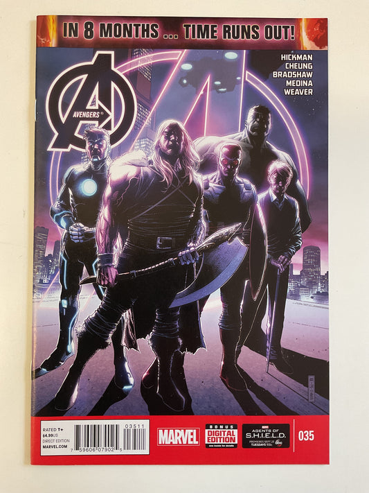 Avengers #35 2014 Marvel Comics 1st Cover Appearance of Sam Wilson as Captain America