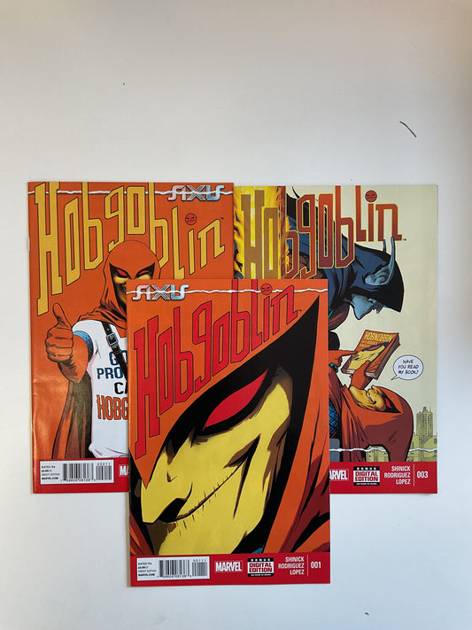 Axis Hobgoblin #1-3 2014-2015 Marvel Comics Complete Series