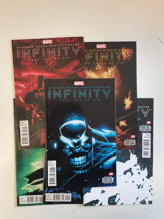 Infinity #1-6 2013 Marvel Comics Complete Series