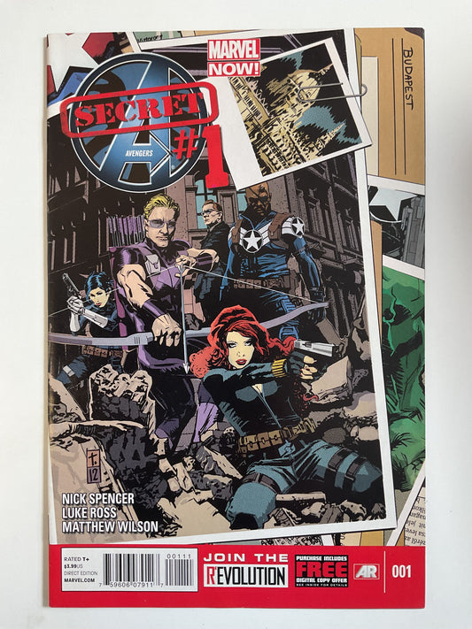 Secret Avengers #1 2013 Marvel Comics