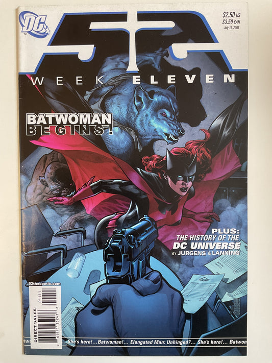 52 #11 2006 DC Comics 1st Full Appearance Of Kate Kane as Batwoman