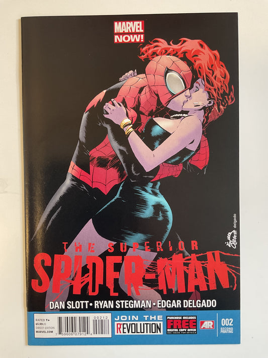Superior Spider-Man #2 2nd Print 2013 Marvel Comics