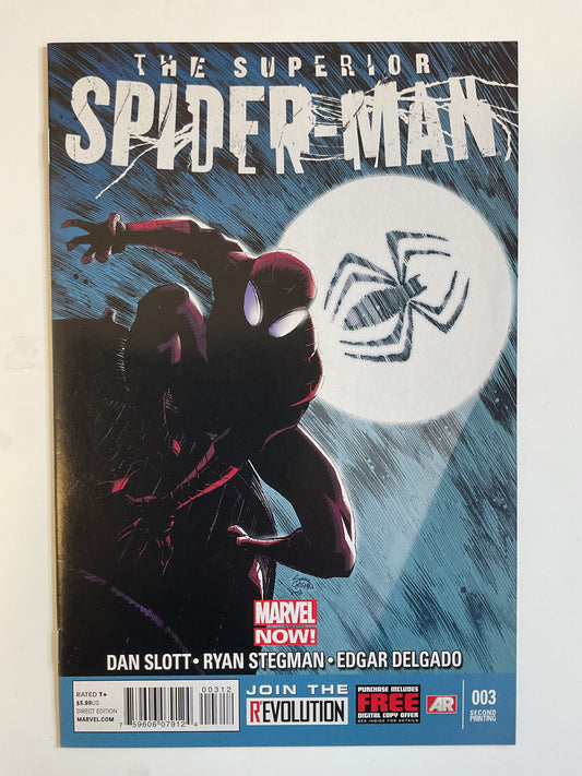 Superior Spider-Man #3 2nd Print 2013 Marvel Comics