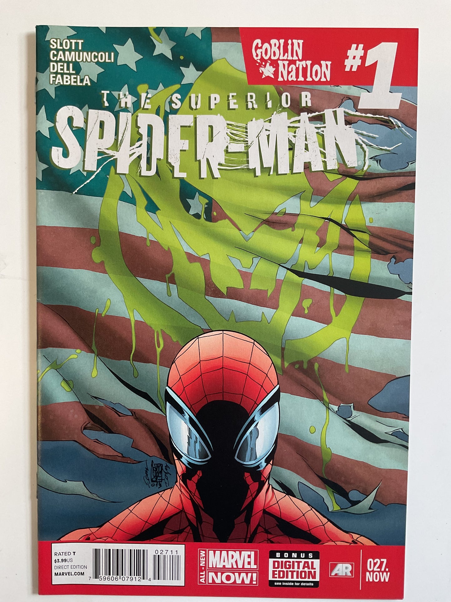 Superior Spider-Man #27.NOW 2014 Marvel Comics