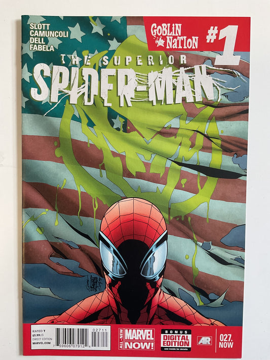 Superior Spider-Man #27.NOW 2014 Marvel Comics
