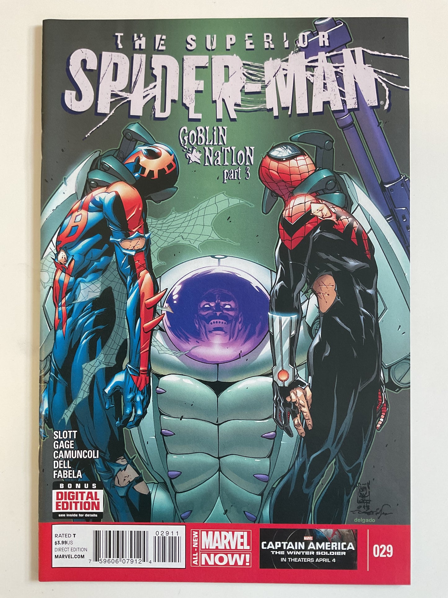 Superior Spider-Man #29 2014 Marvel Comics