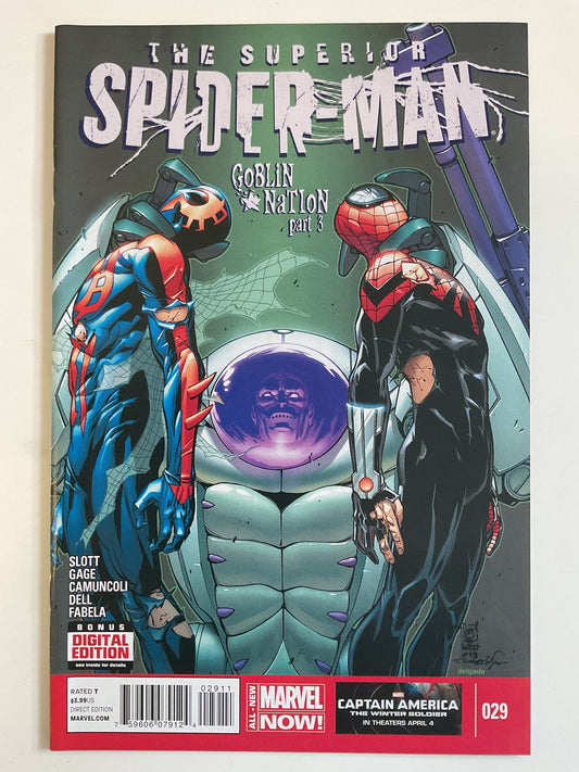 Superior Spider-Man #29 2014 Marvel Comics