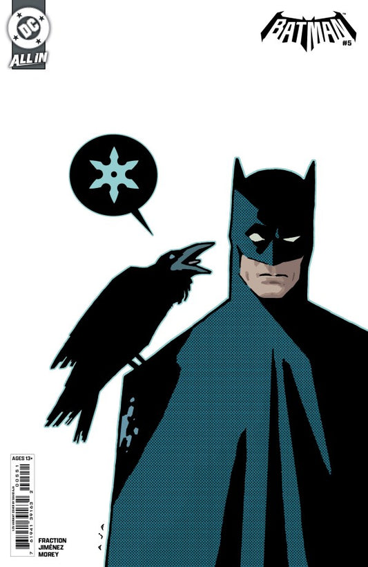 Batman #5 2025 DC Comics 1:25 David Aja Incentive Variant