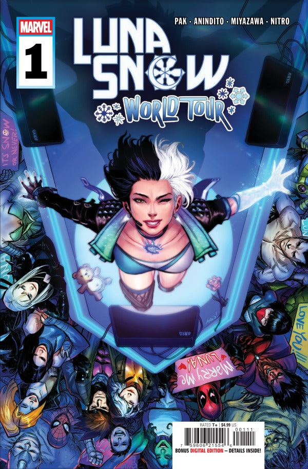 (Sub) Luna Snow World Tour #1 2026 Marvel Comics