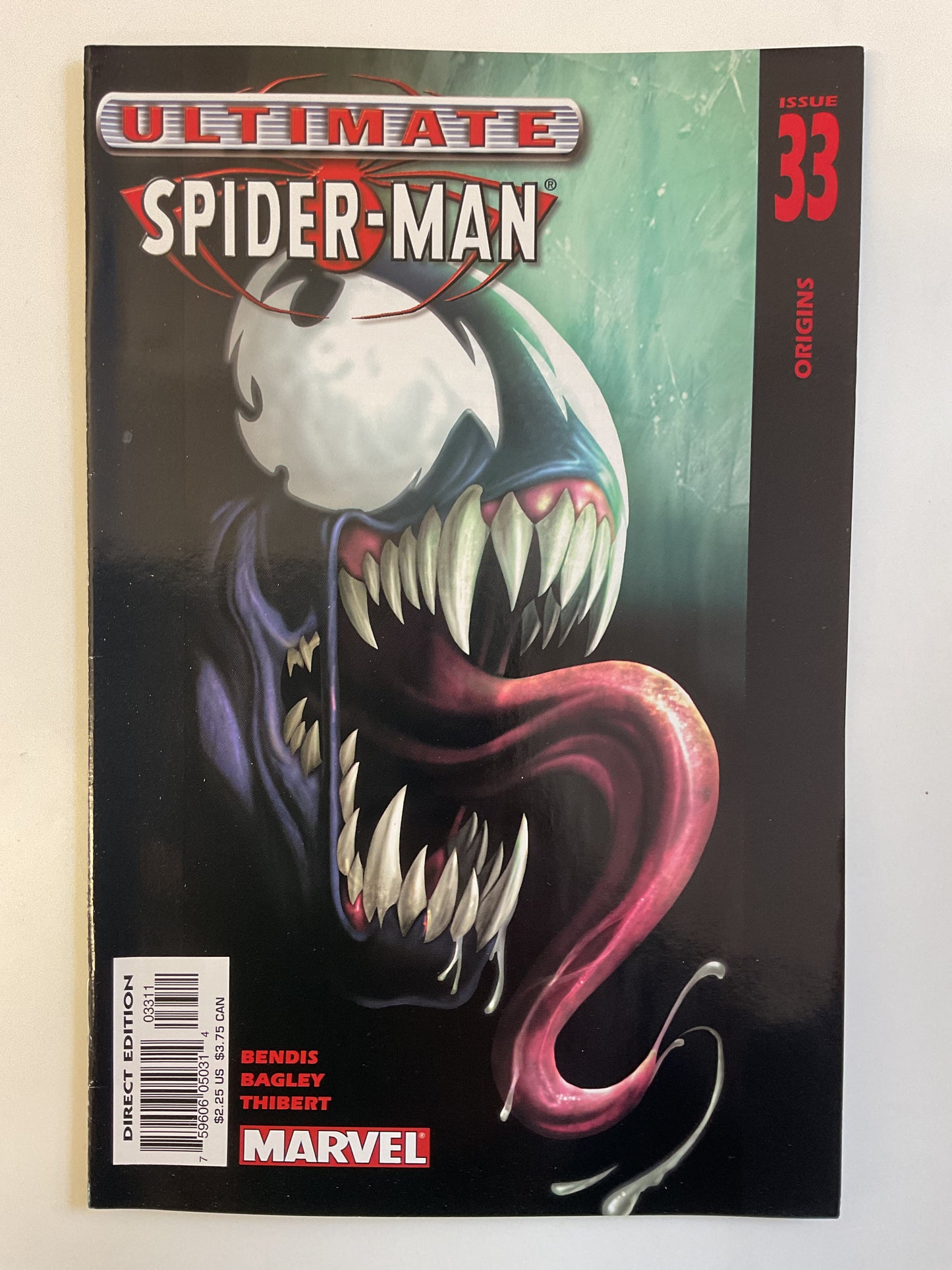 Ultimate Spider-Man #33 2003 Marvel Comics 1st Cover Appearance Of Ultimate Venom