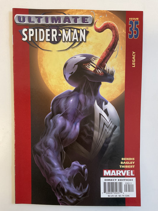 Ultimate Spider-Man #35 2003 Marvel Comics 1st Full Appearance Of Ultimate Venom