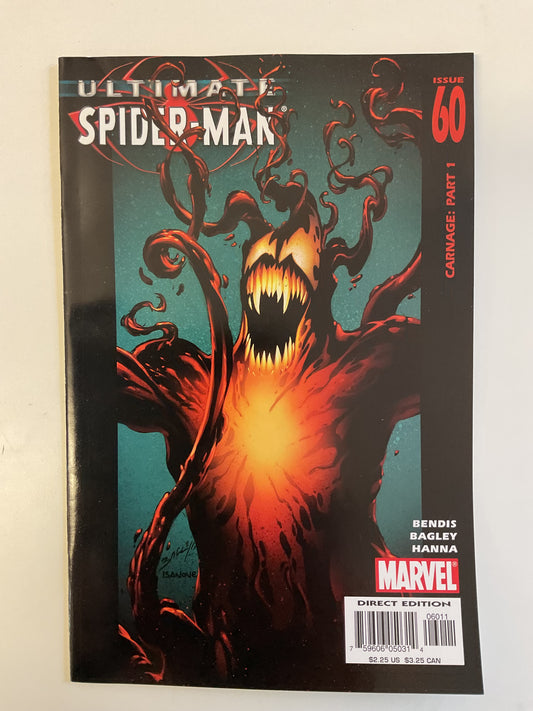 Ultimate Spider-Man #60 2004 Marvel Comics 1st Cover Appearance Of Ultimate Carnage