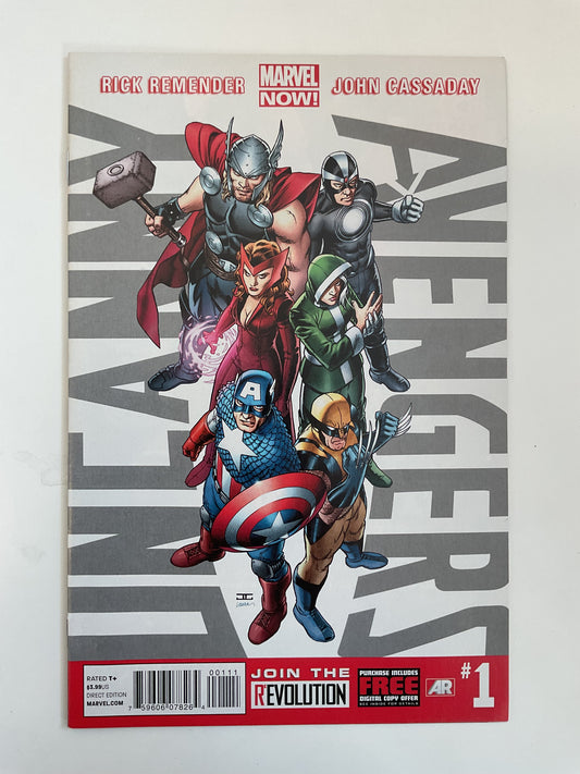 Uncanny Avengers #1 2012 Marvel Comics