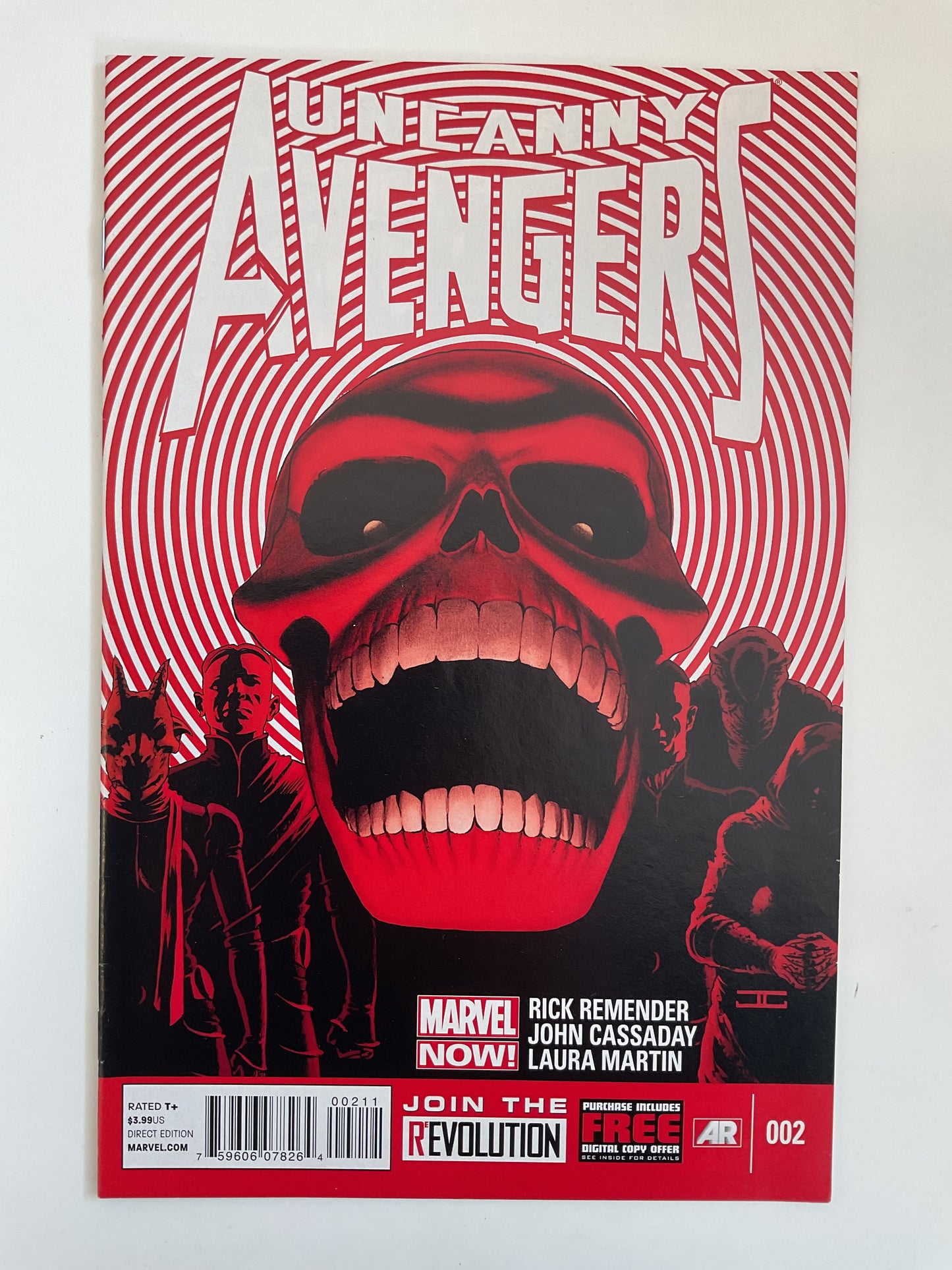 Uncanny Avengers #2 2012 Marvel Comics