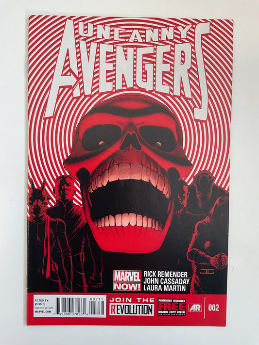 Uncanny Avengers #2 2012 Marvel Comics