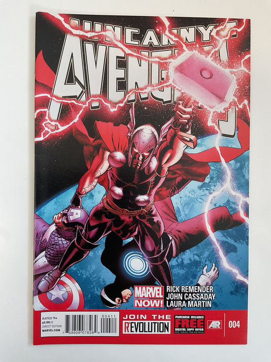 Uncanny Avengers #4 2013 Marvel Comics