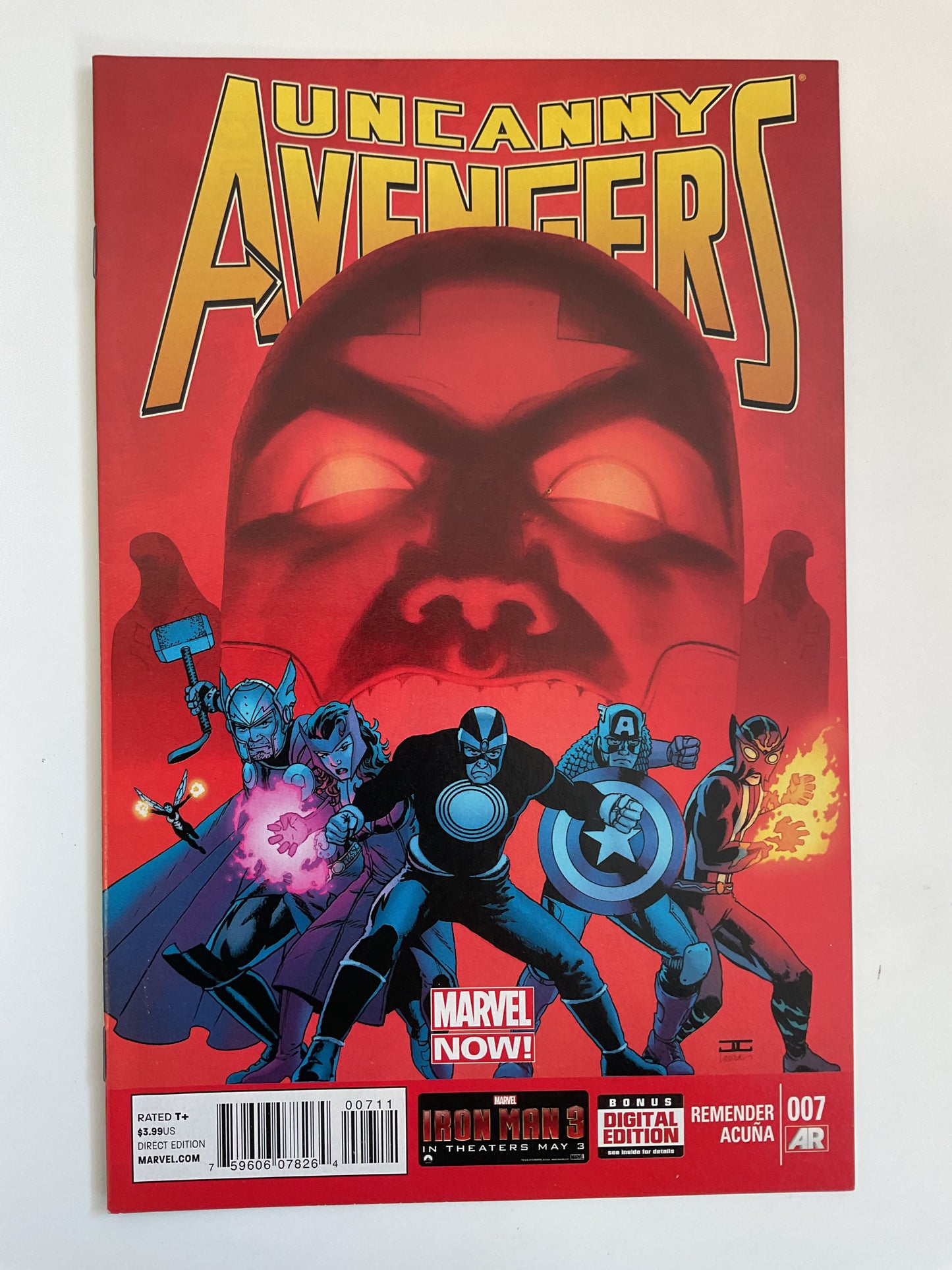 Uncanny Avengers #7 2013 Marvel Comics