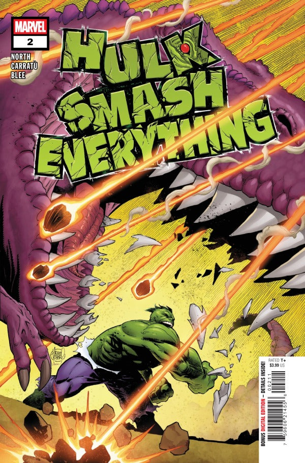 Hulk Smash Everything #2 2026 Marvel Comics