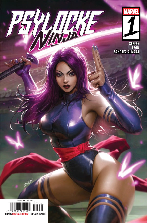Psylocke Ninja #1 2026 Marvel Comics