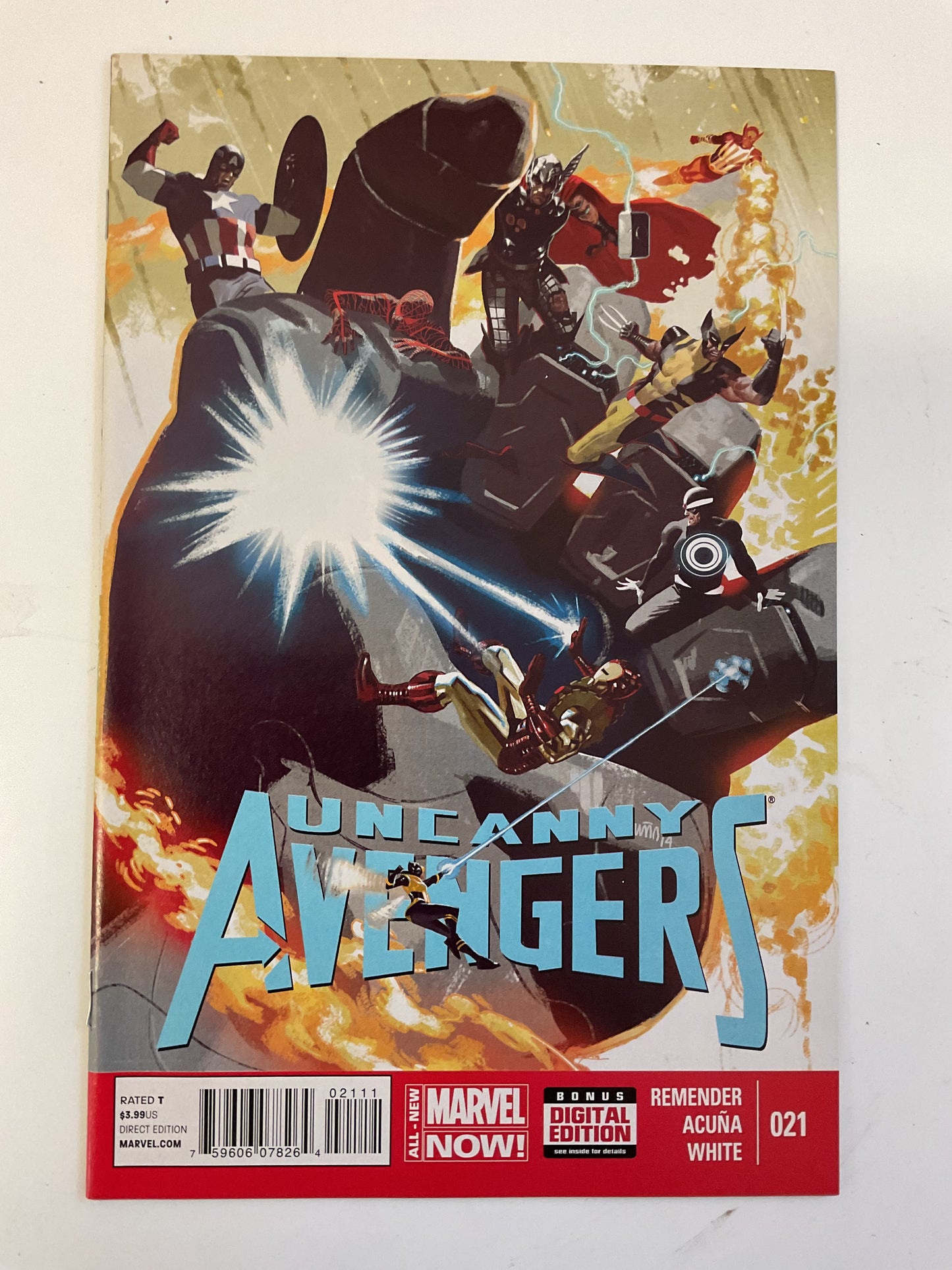 Uncanny Avengers #21 2014 Marvel Comics