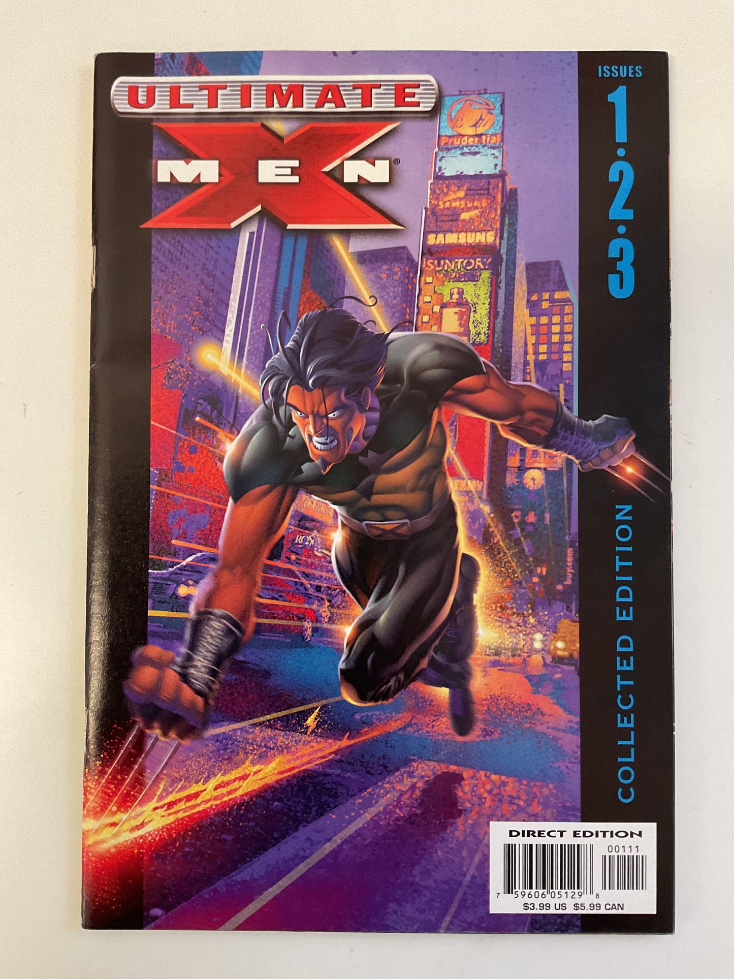 Ultimate X-Men #1 #2 #3 Collected Edition 2001 Marvel Comics