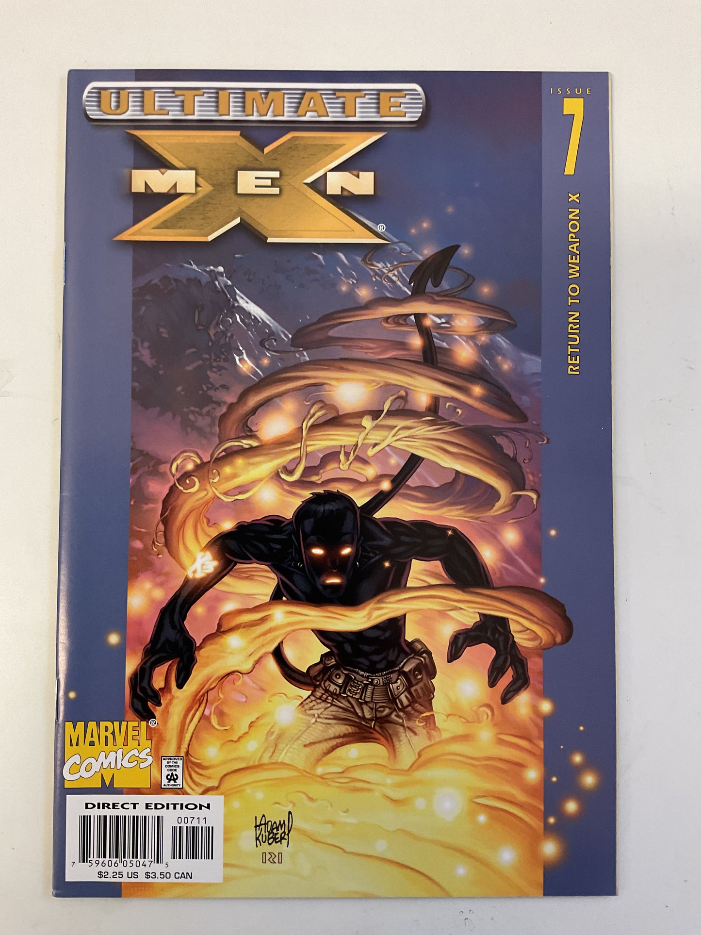 Ultimate X-Men #7 2001 Marvel Comics
