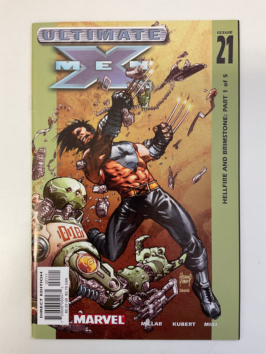 Ultimate X-Men #21 2002 Marvel Comics