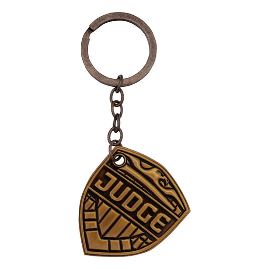 2000AD Judge Dredd Badge Keyring