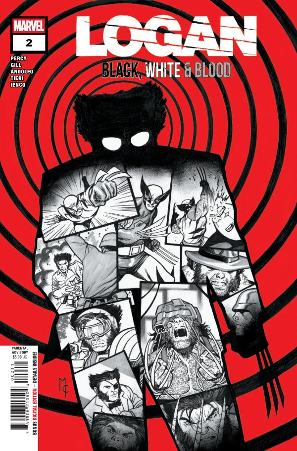 Logan Black White And Blood #2 2026 Marvel Comics