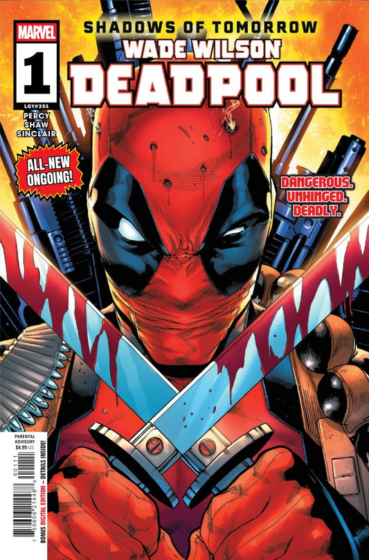 Wade Wilson Deadpool #1 2026 Marvel Comics