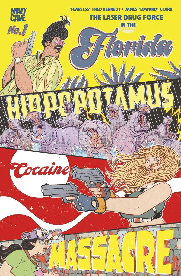 Florida Hippopotamus Cocaine Massacre #1 2026 Mad Cave Comics